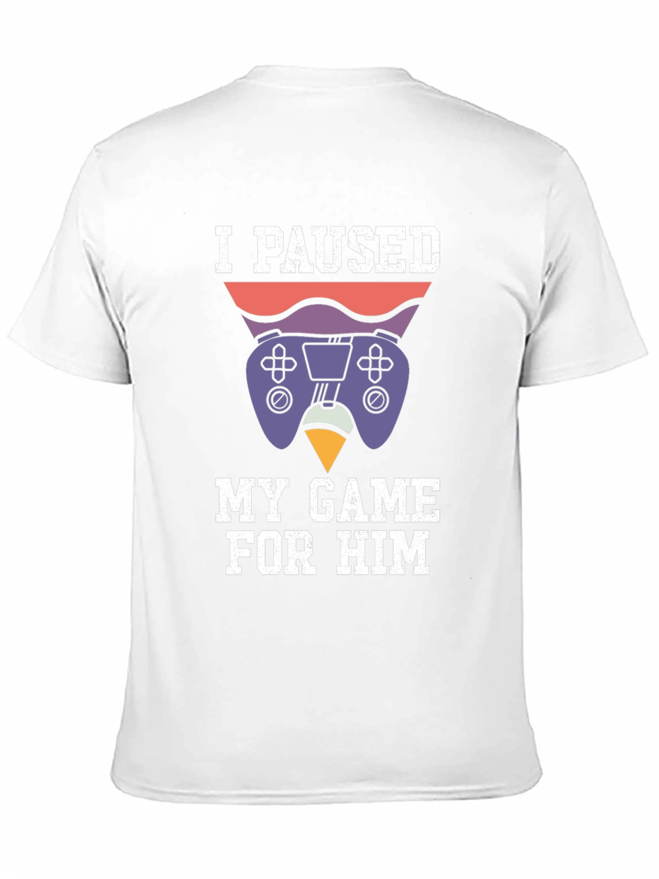 Camiseta Gamer: Pausé mi Juego Por Él