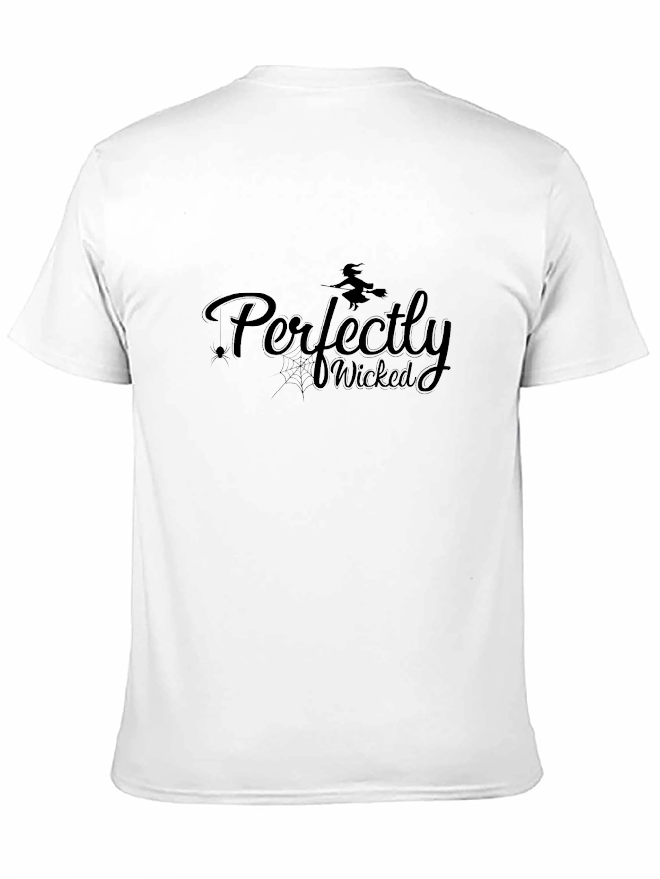 Camiseta Negra Perfectly Wicked Halloween