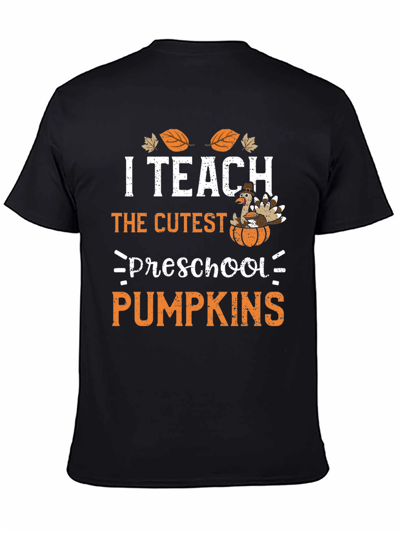 Camiseta I Teach Cutest Preschool Pumpkins