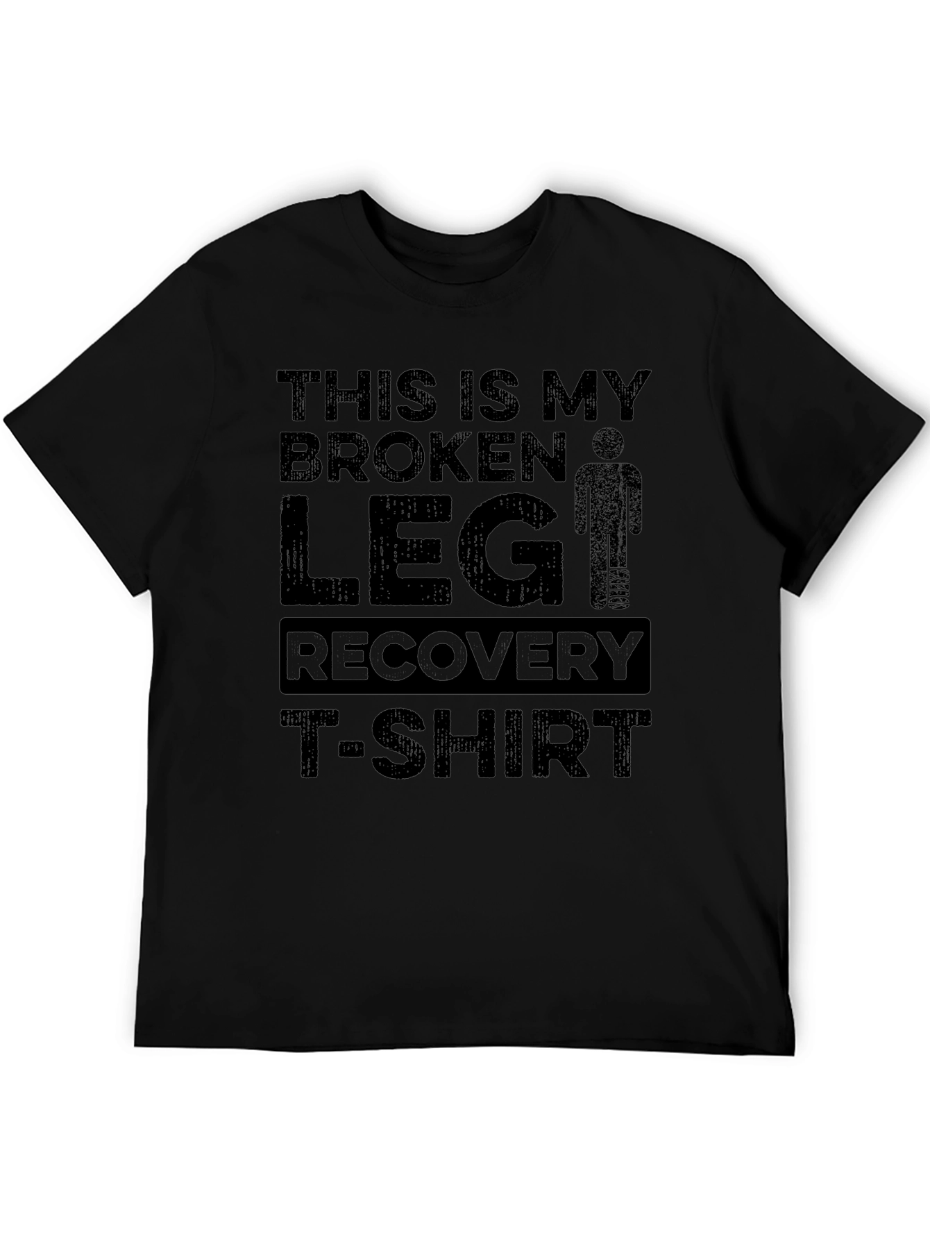 Camiseta Recuperación Pierna Rota - Humor Médico