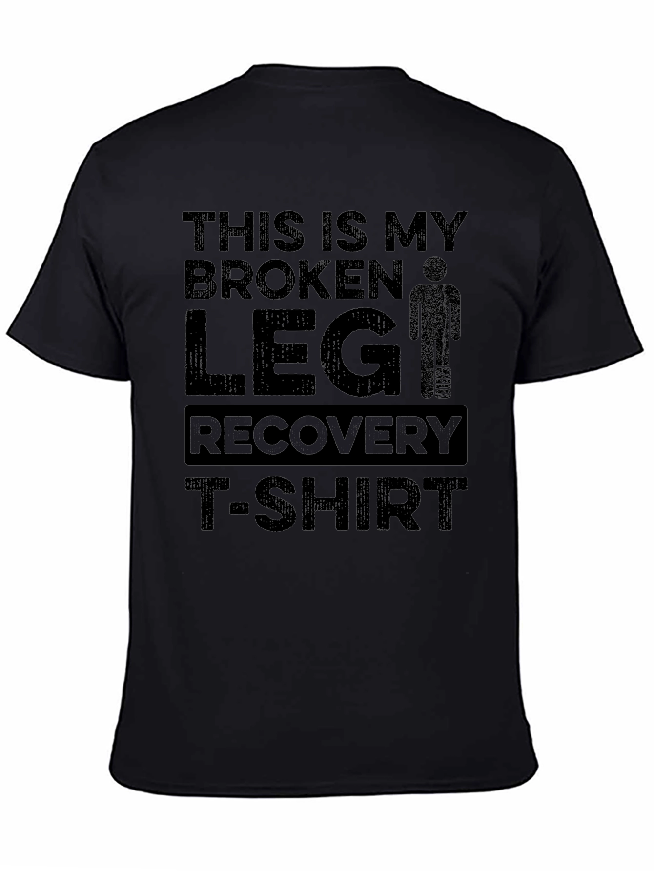 Camiseta Recuperación Pierna Rota - Humor Médico