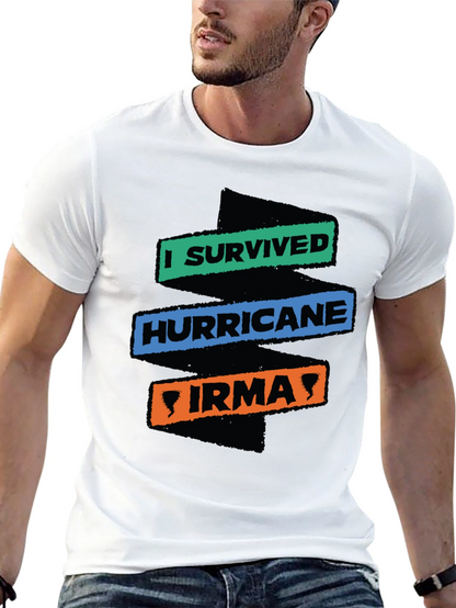 Camiseta Sobreviví al Huracán Irma