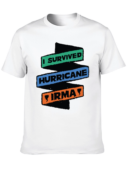 Camiseta Sobreviví al Huracán Irma