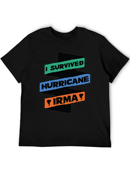 Camiseta Sobreviví al Huracán Irma