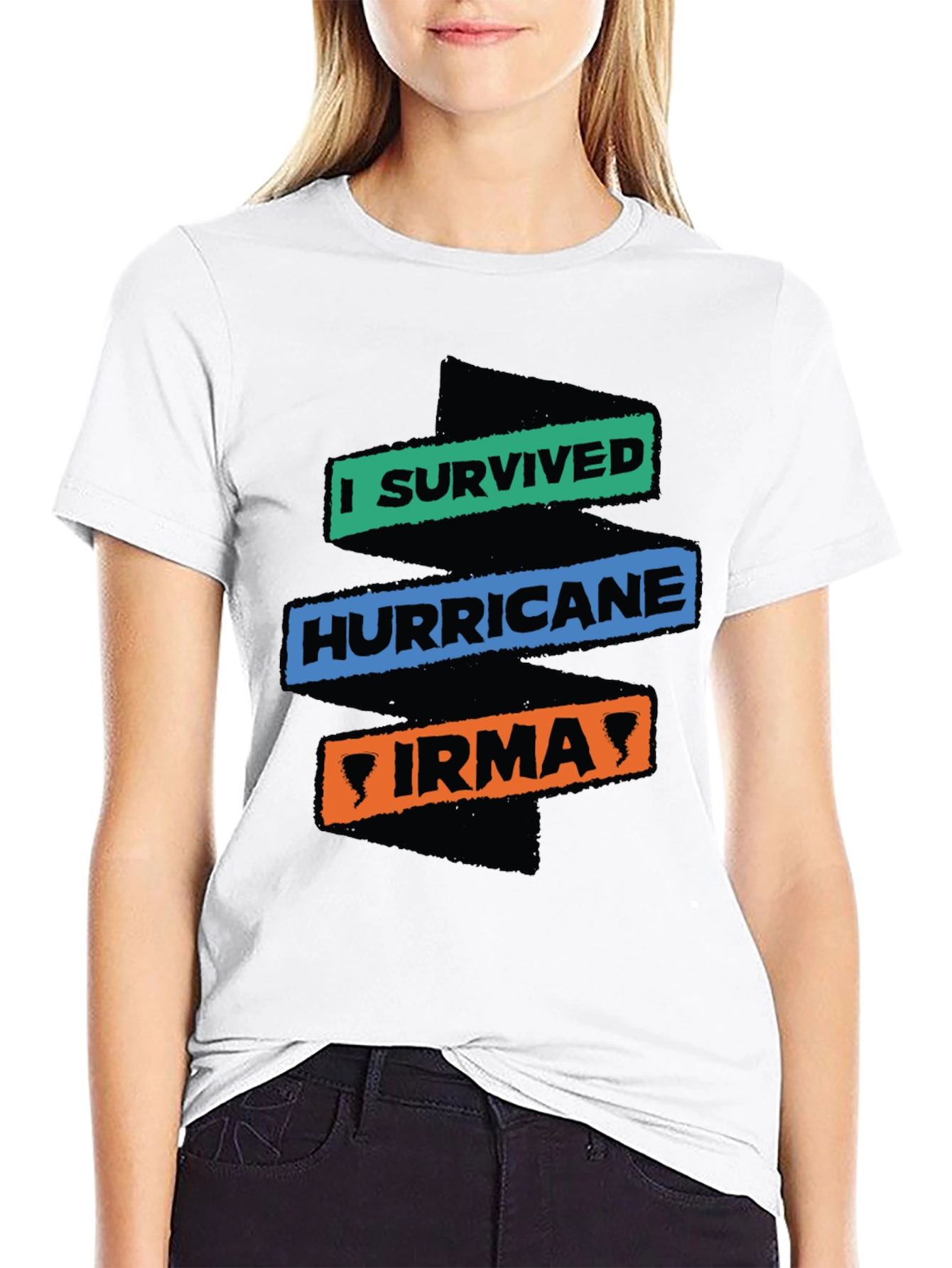 Camiseta Sobreviví al Huracán Irma