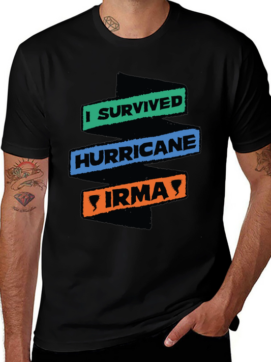 Camiseta Sobreviví al Huracán Irma
