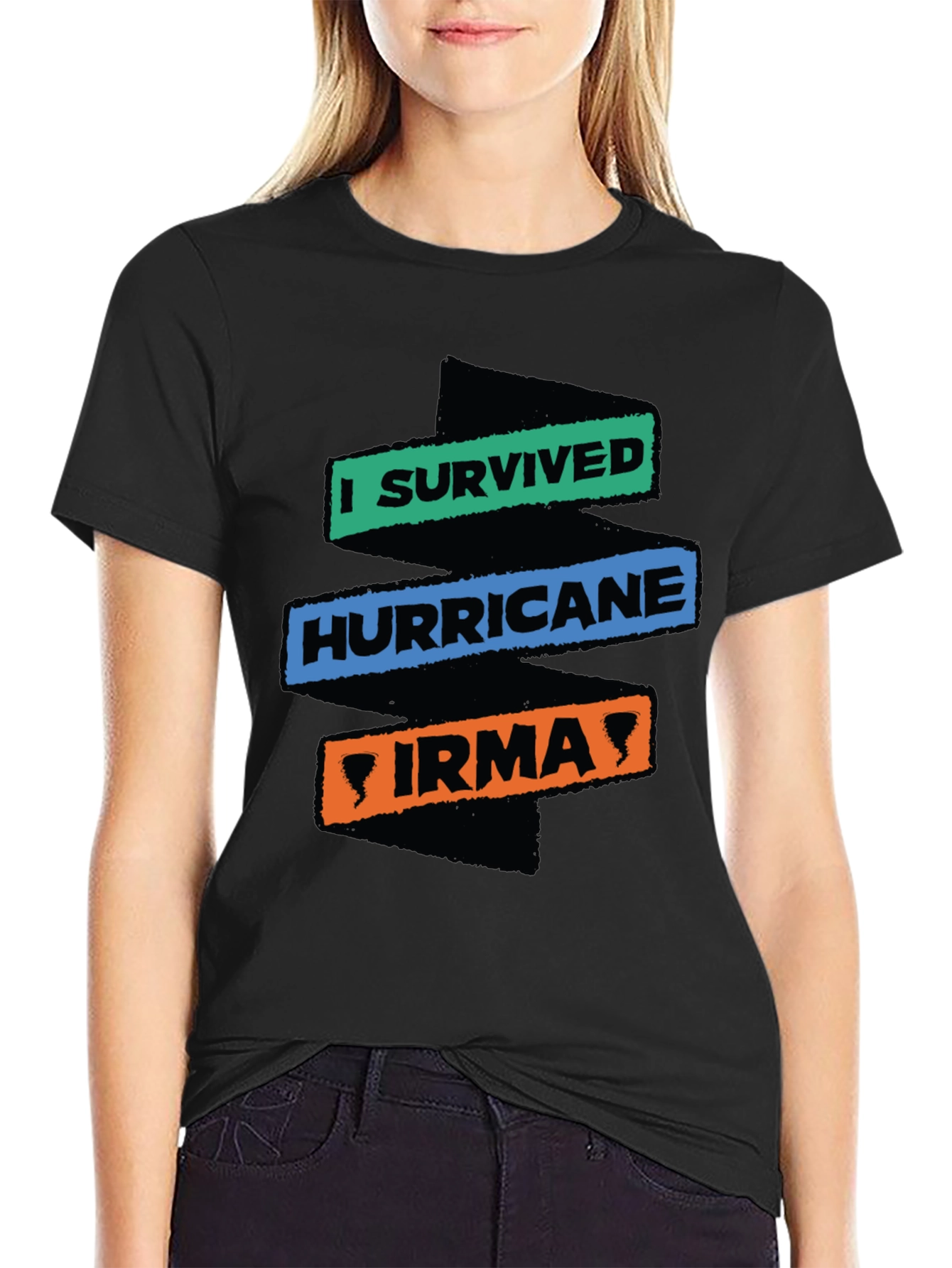 Camiseta Sobreviví al Huracán Irma