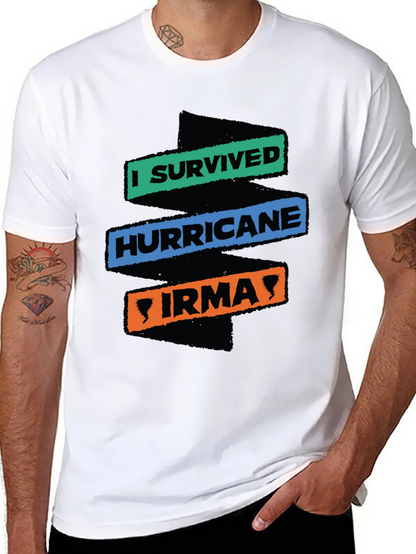Camiseta Sobreviví al Huracán Irma