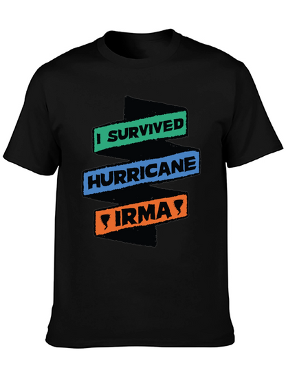 Camiseta Sobreviví al Huracán Irma