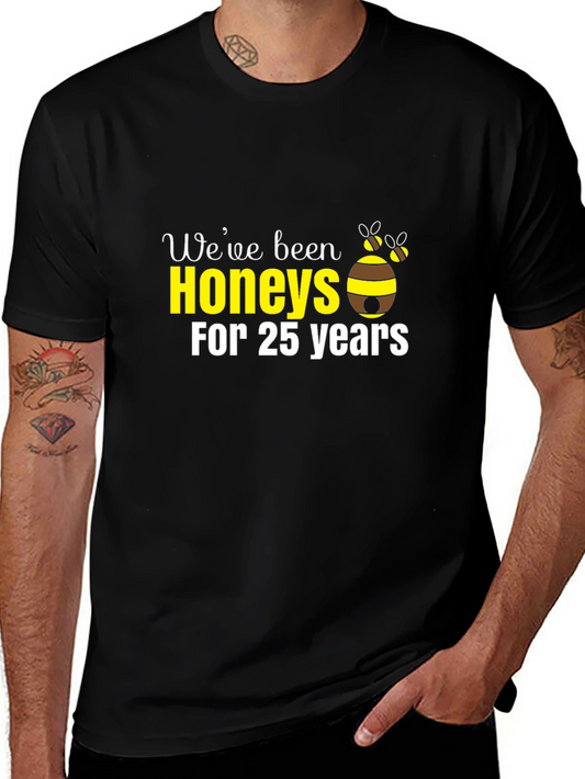 Camiseta Negra Honeys 25 Años