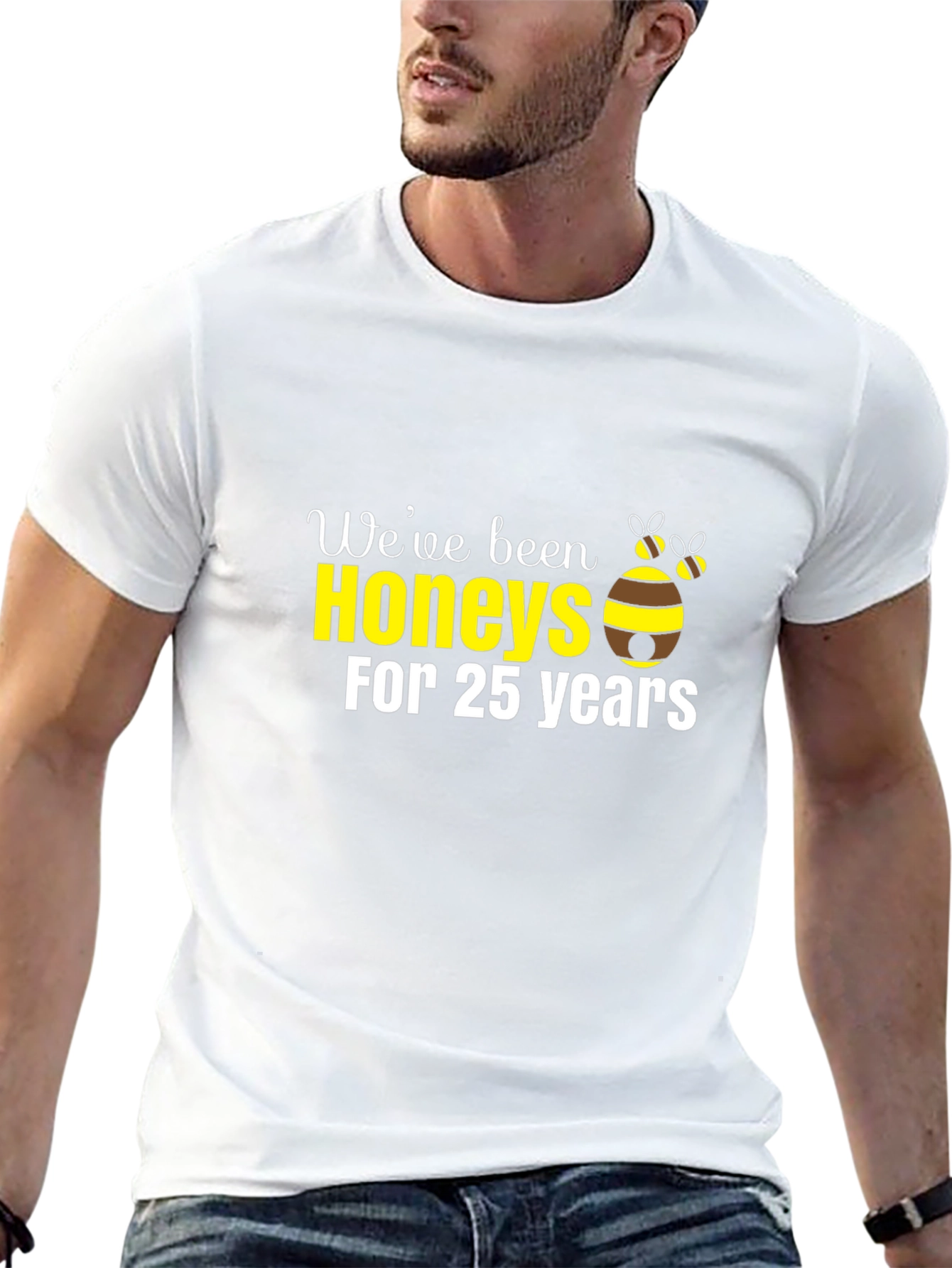 Camiseta Negra Honeys 25 Años