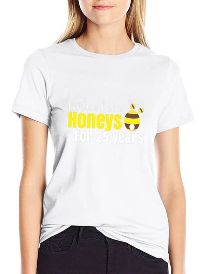 Camiseta Negra Honeys 25 Años