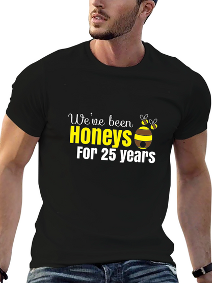 Camiseta Negra Honeys 25 Años