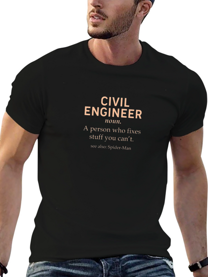 Camiseta Ingeniero Civil - Soluciona Problemas