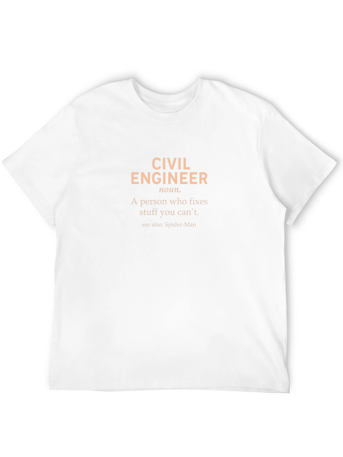 Camiseta Ingeniero Civil - Soluciona Problemas