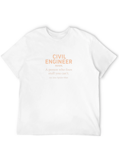 Camiseta Ingeniero Civil - Soluciona Problemas