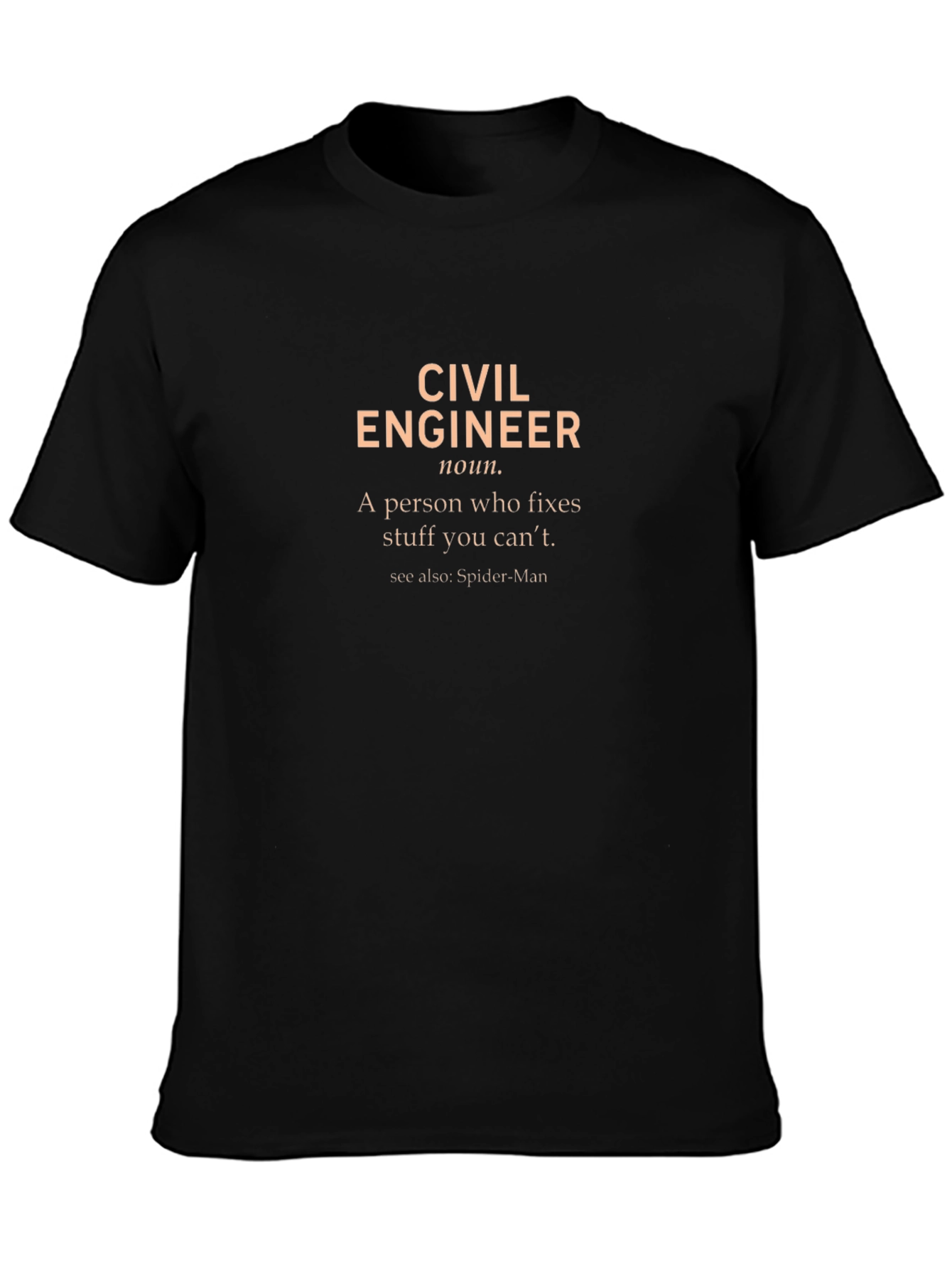 Camiseta Ingeniero Civil - Soluciona Problemas