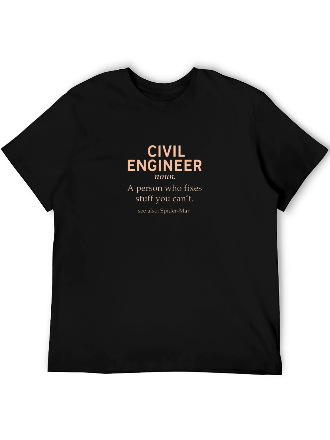 Camiseta Ingeniero Civil - Soluciona Problemas