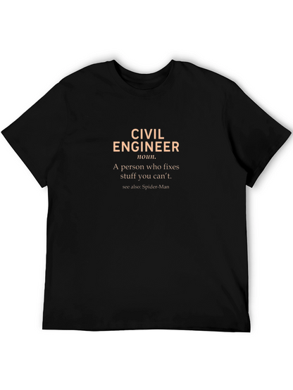 Camiseta Ingeniero Civil - Soluciona Problemas