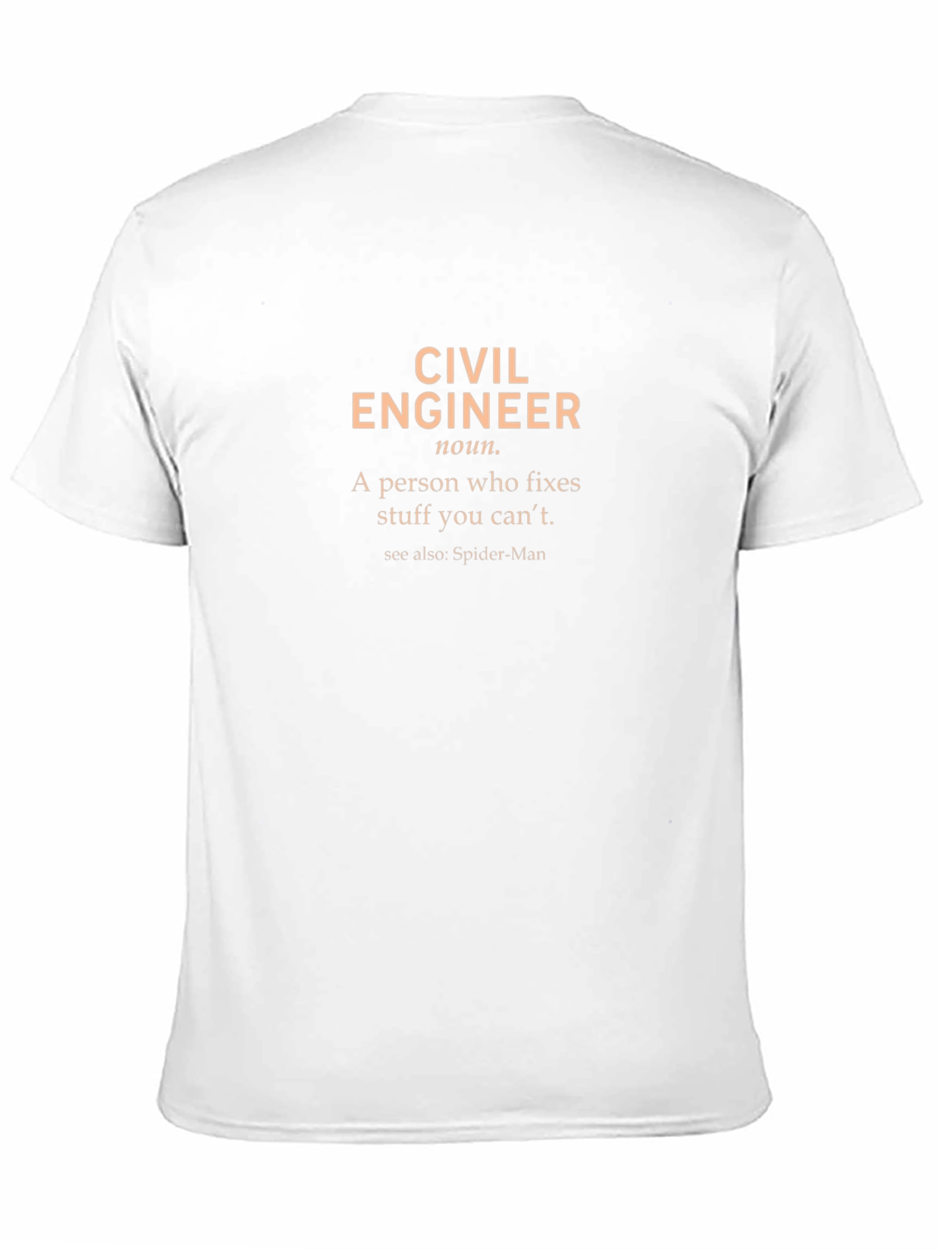Camiseta Ingeniero Civil - Soluciona Problemas