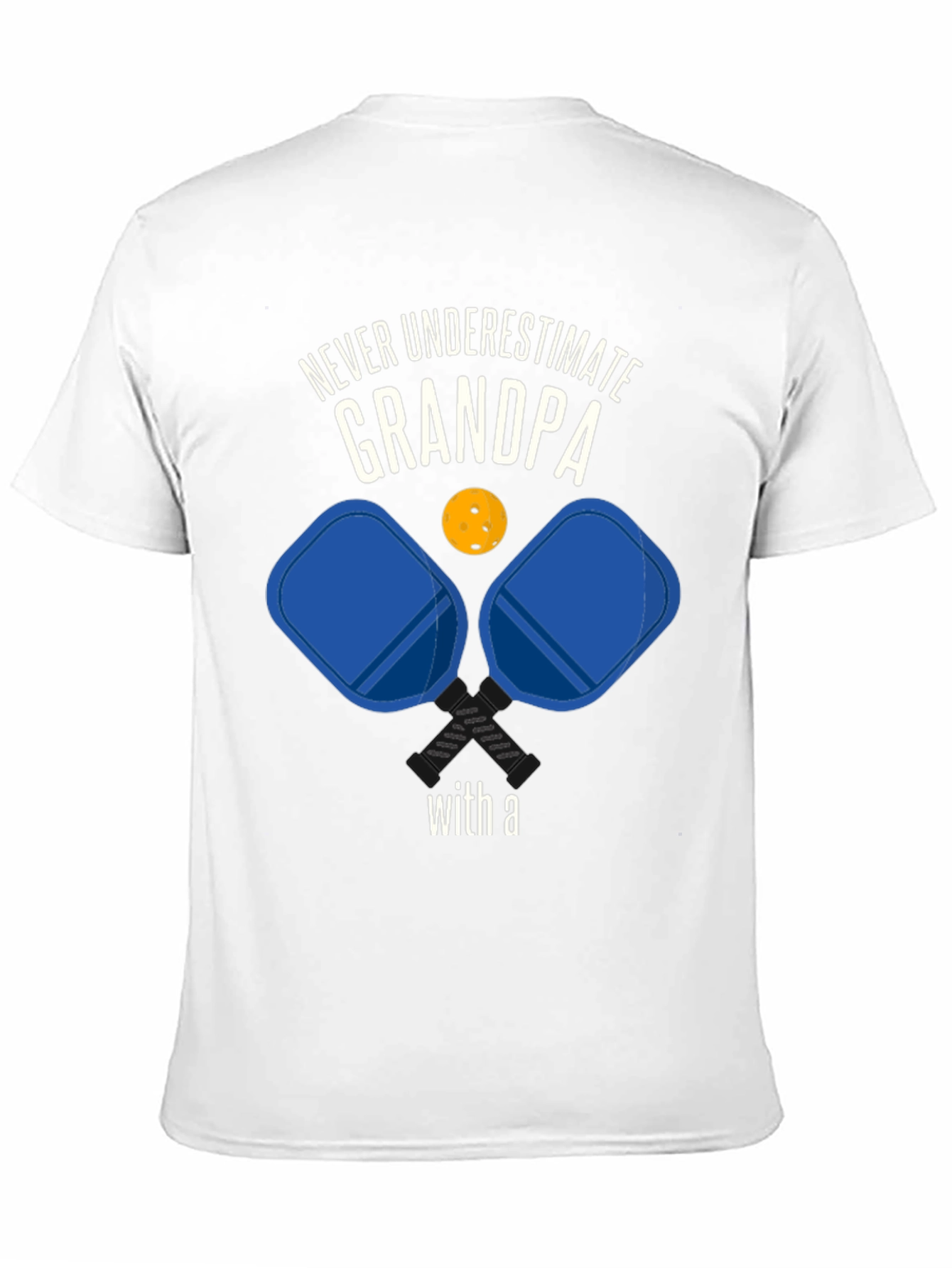 Camiseta de Abuelo Jugador de Pickleball