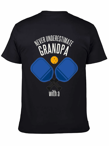 Camiseta de Abuelo Jugador de Pickleball