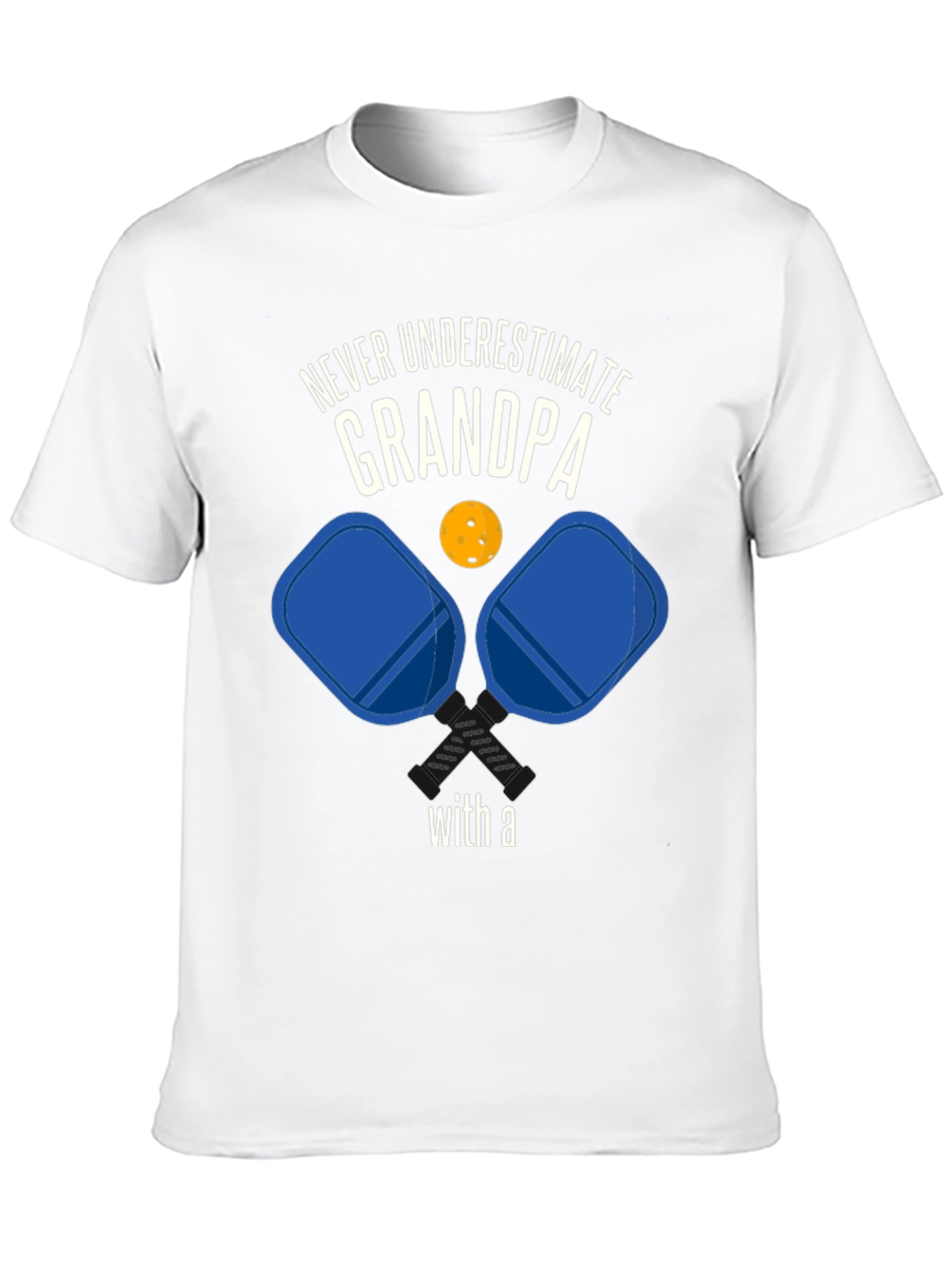 Camiseta de Abuelo Jugador de Pickleball