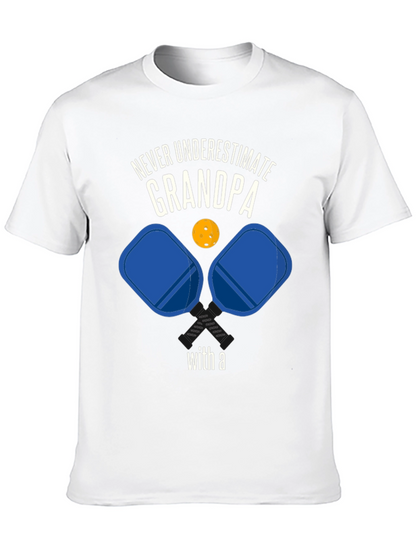 Camiseta de Abuelo Jugador de Pickleball