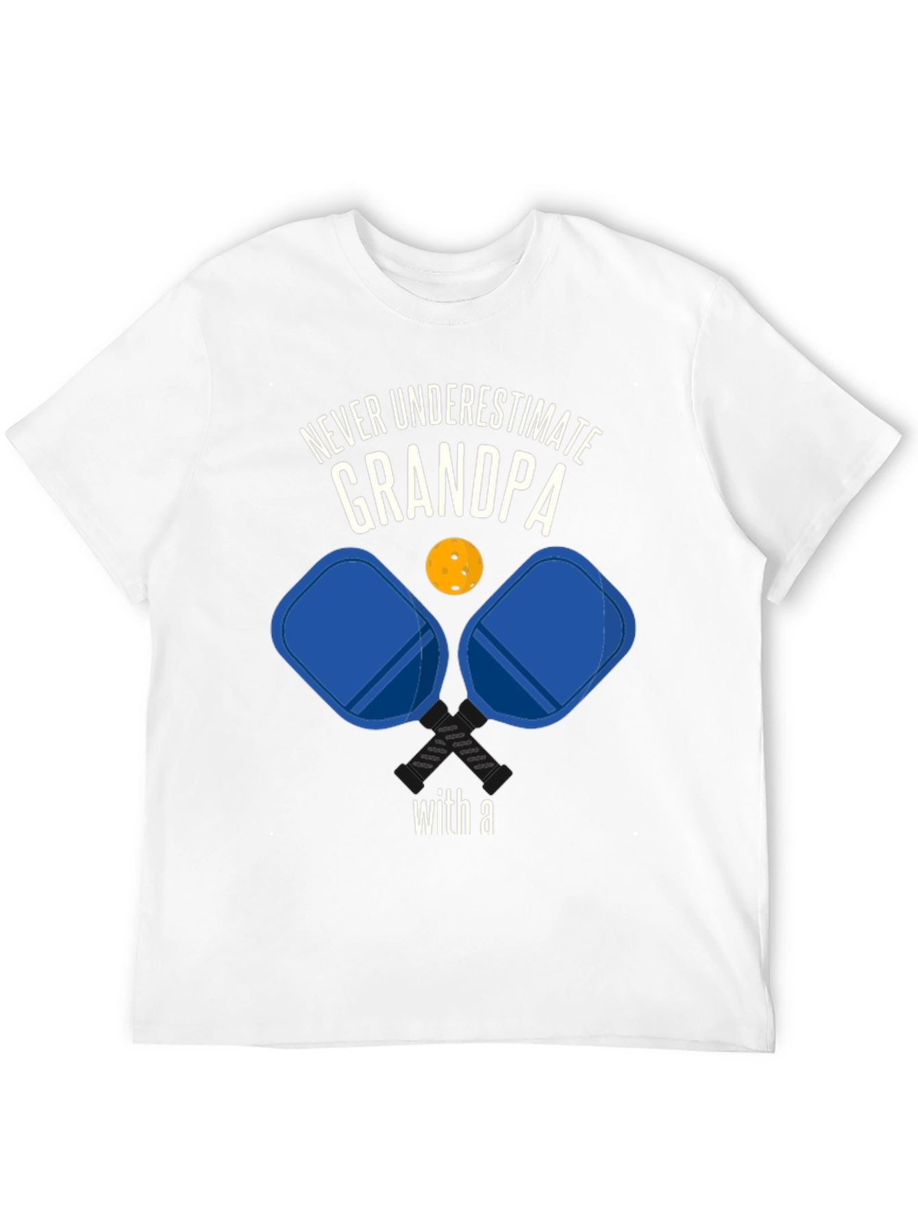 Camiseta de Abuelo Jugador de Pickleball