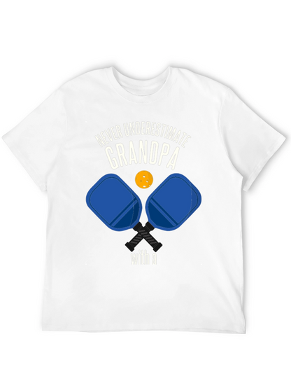 Camiseta de Abuelo Jugador de Pickleball