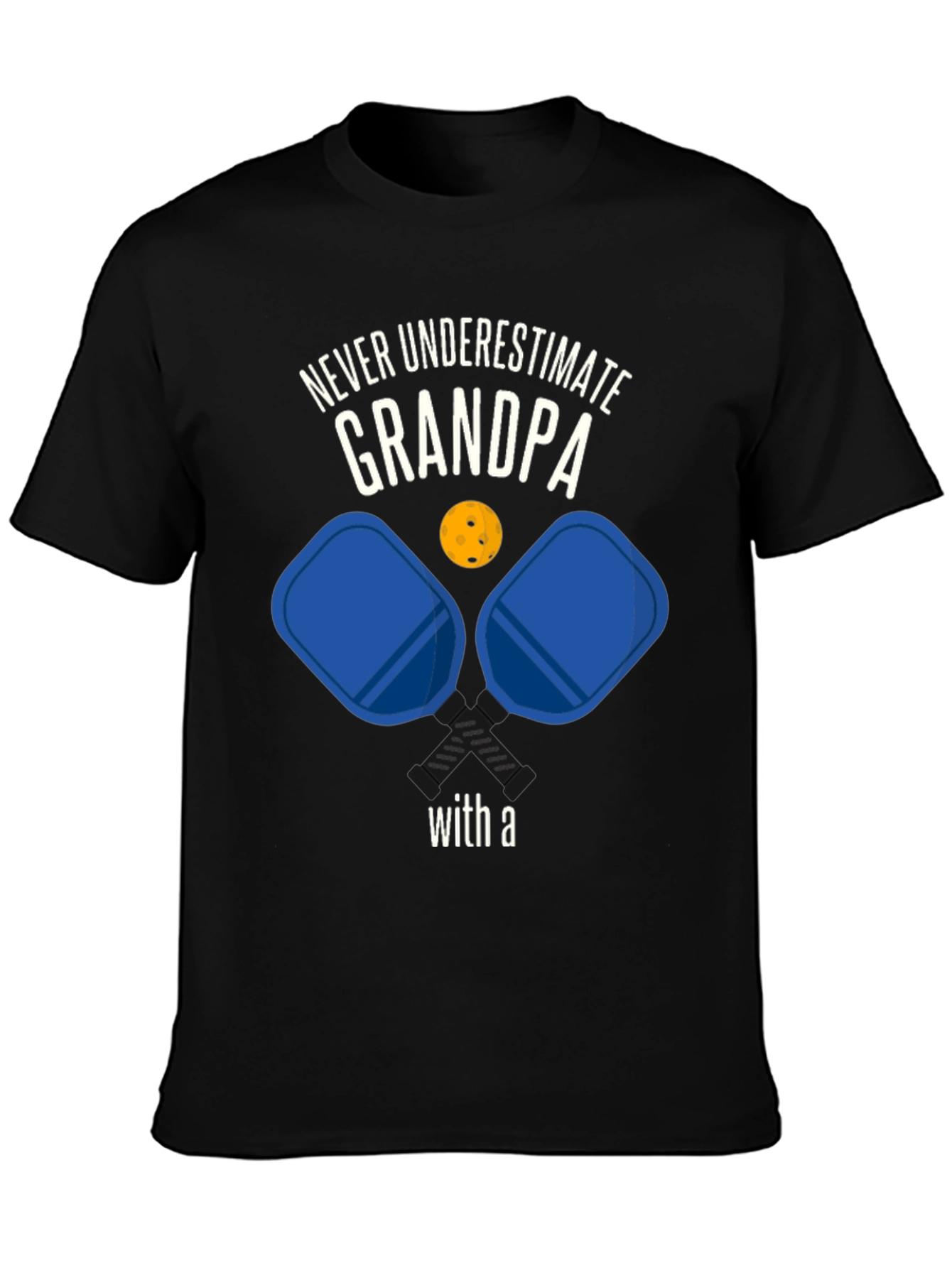 Camiseta de Abuelo Jugador de Pickleball