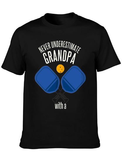 Camiseta de Abuelo Jugador de Pickleball