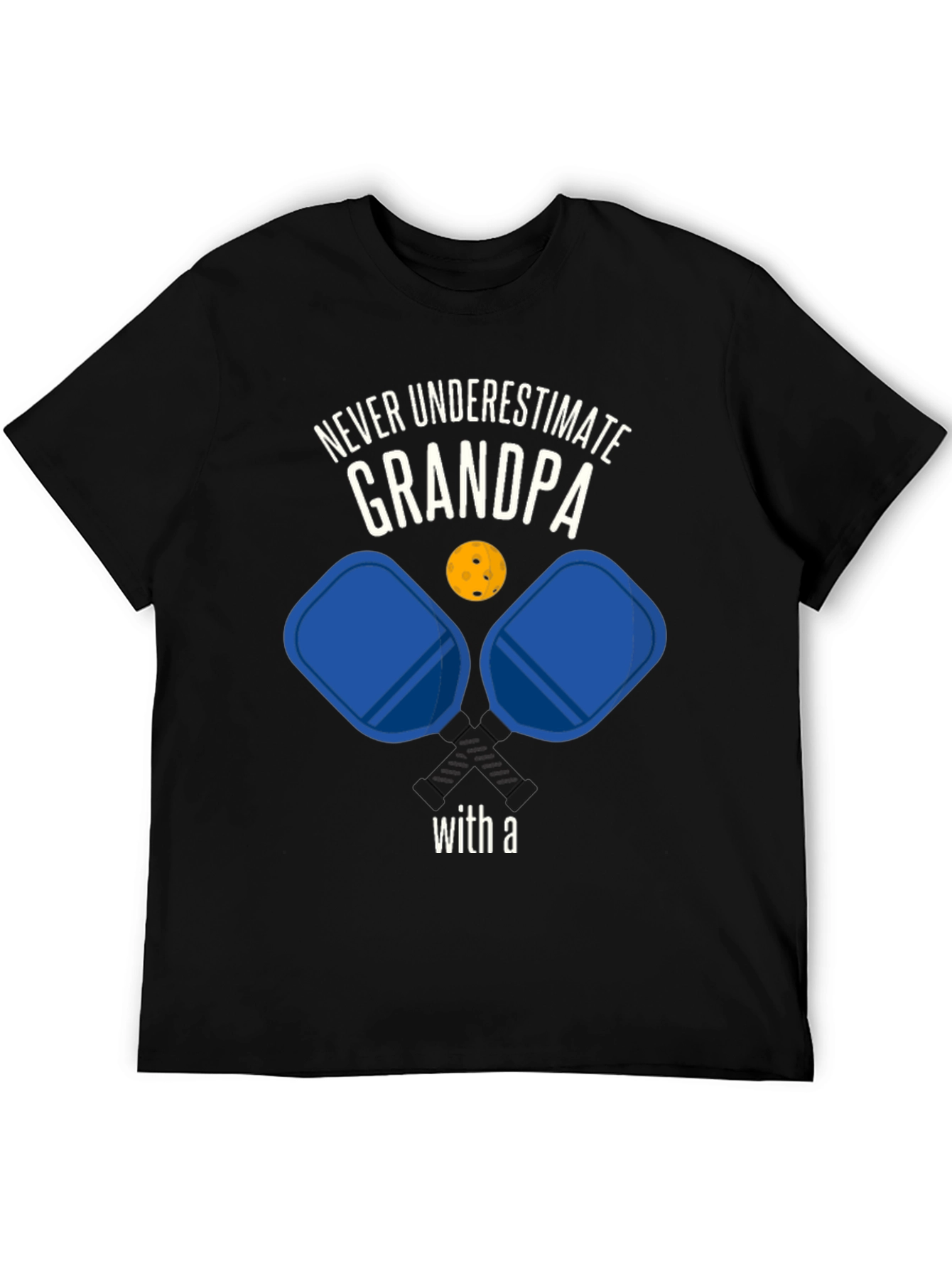 Camiseta de Abuelo Jugador de Pickleball