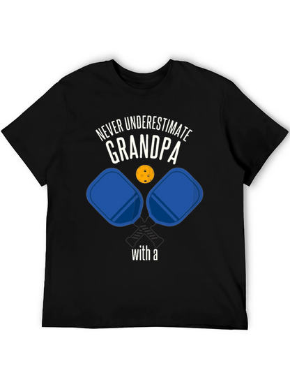 Camiseta de Abuelo Jugador de Pickleball