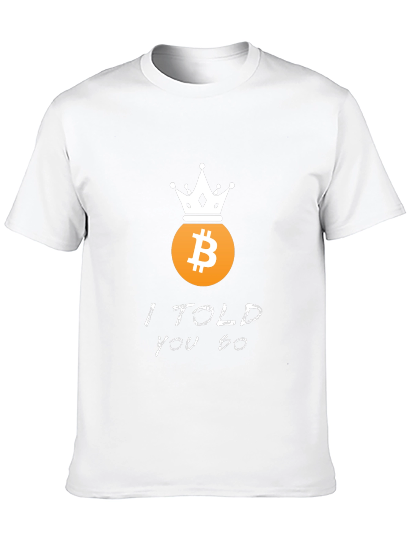 Camiseta Bitcoin Se los dije - Crypto King