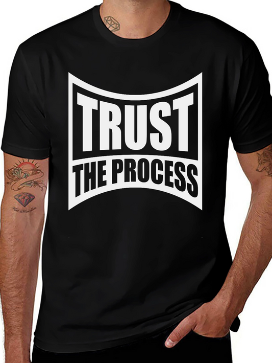 Camiseta Negra: Confía en el Proceso