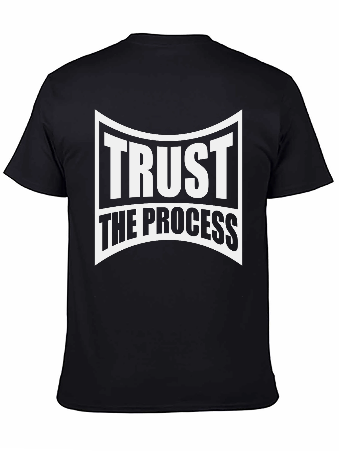 Camiseta Negra: Confía en el Proceso