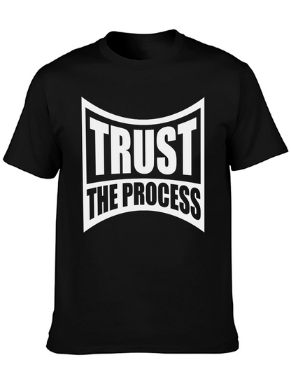 Camiseta Negra: Confía en el Proceso