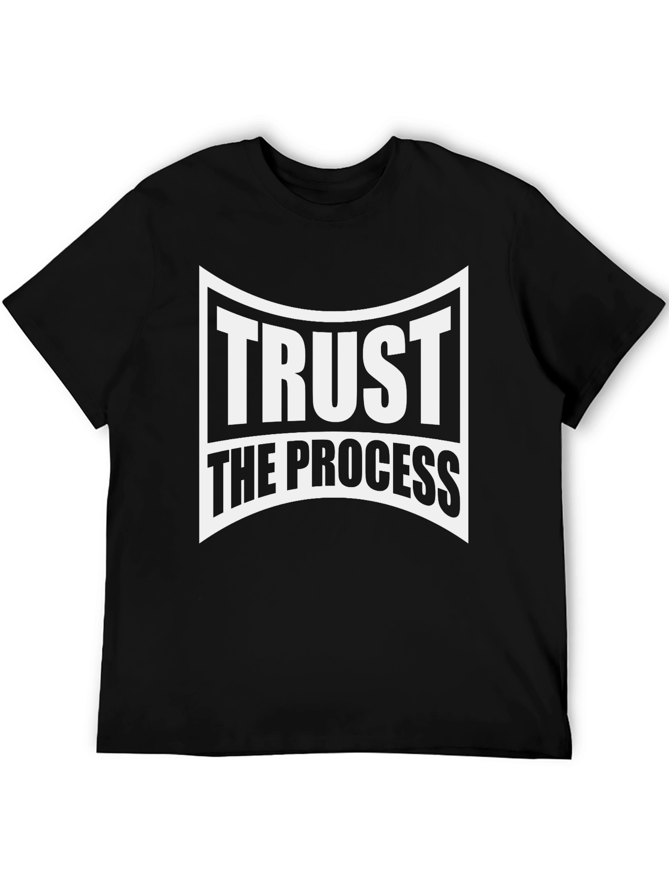 Camiseta Negra: Confía en el Proceso