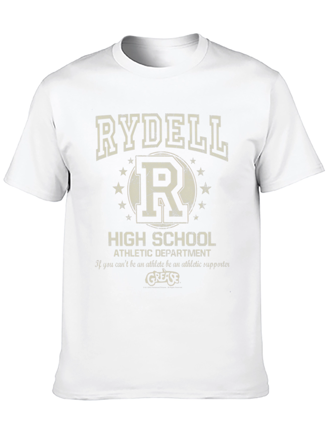 Camiseta Negra Rydell High School Grease