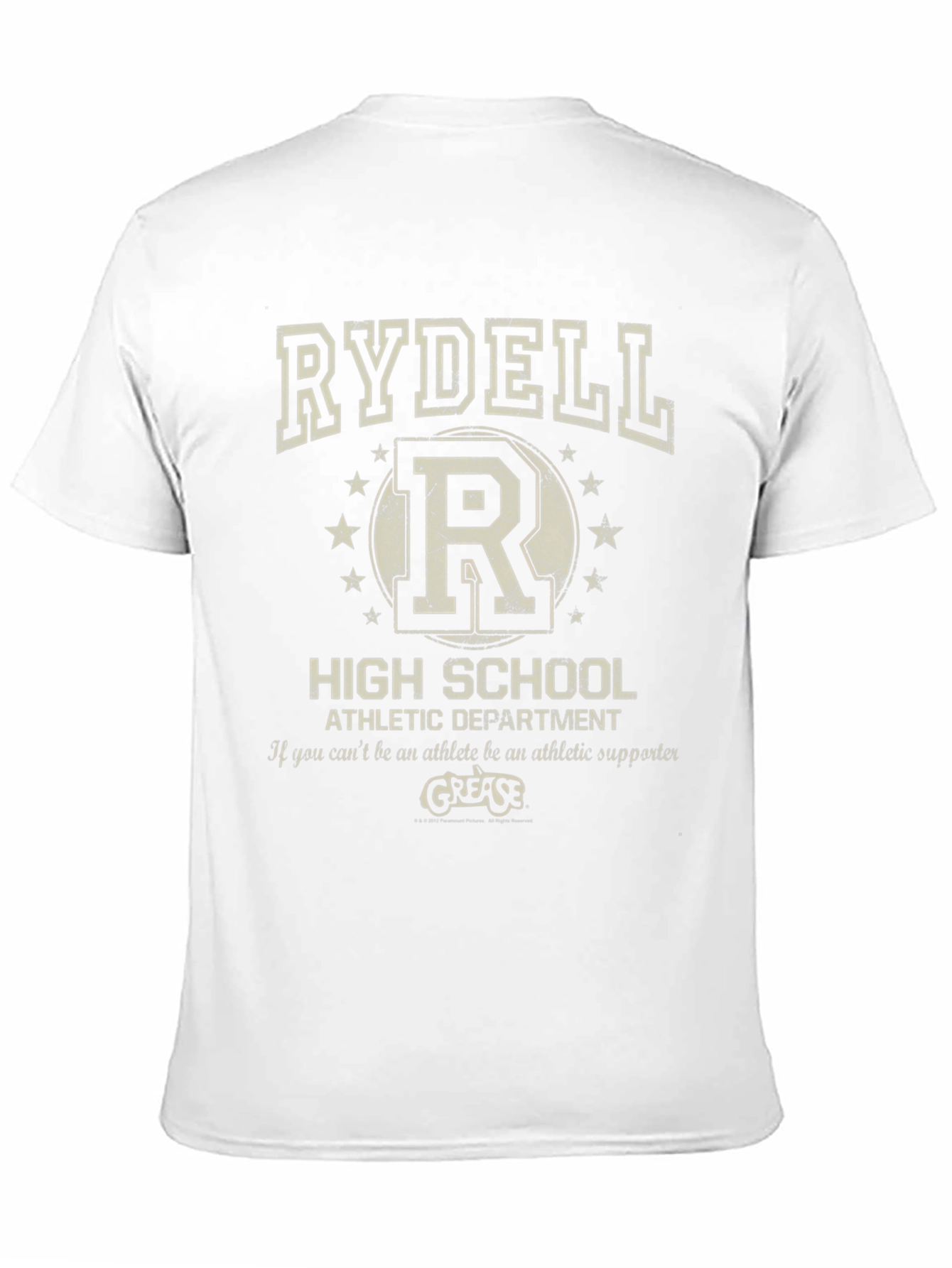 Camiseta Negra Rydell High School Grease