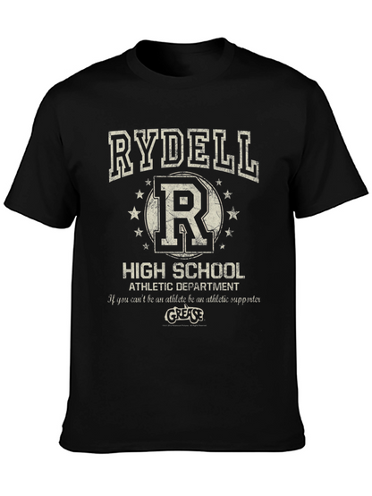 Camiseta Negra Rydell High School Grease