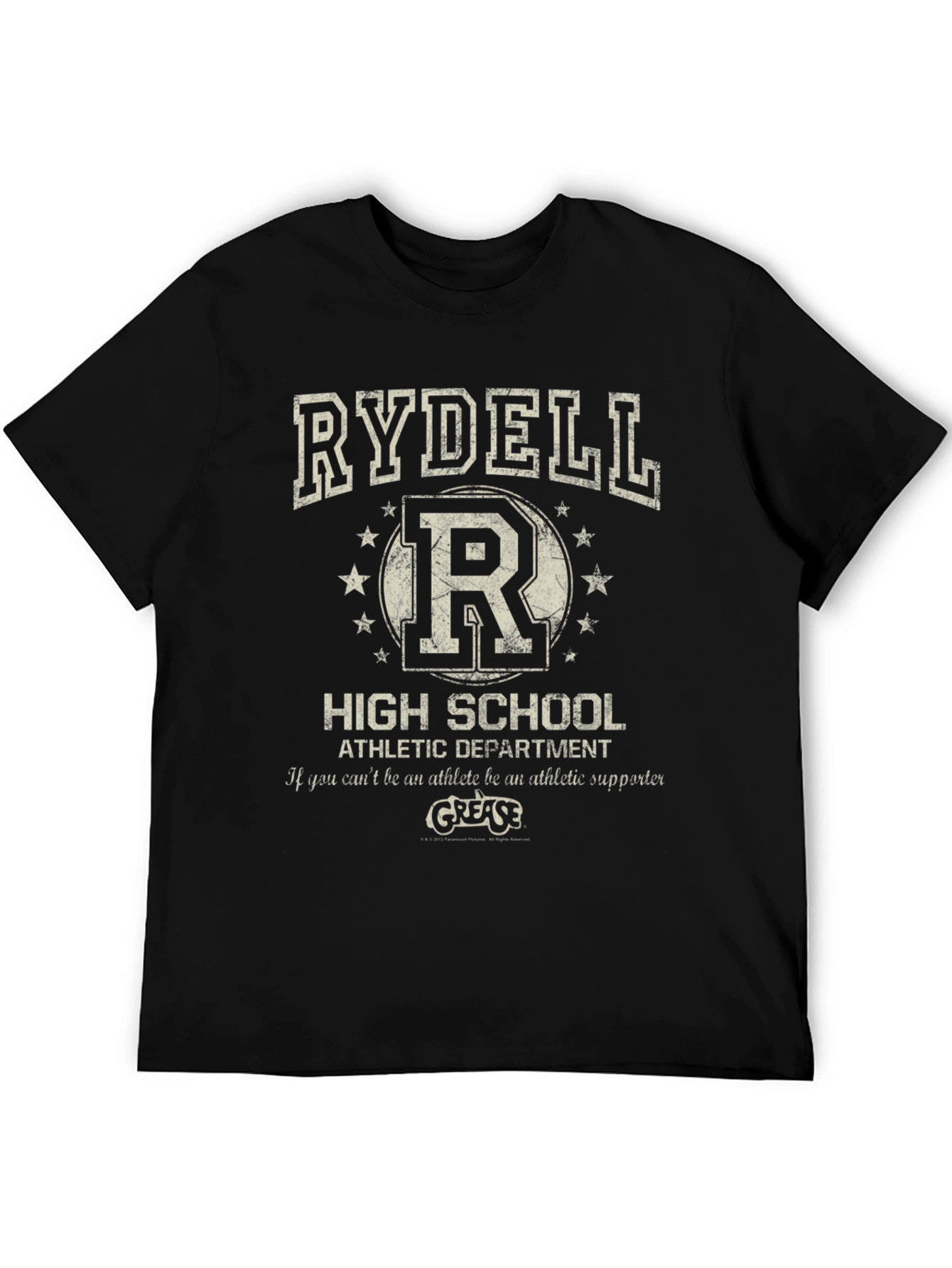 Camiseta Negra Rydell High School Grease