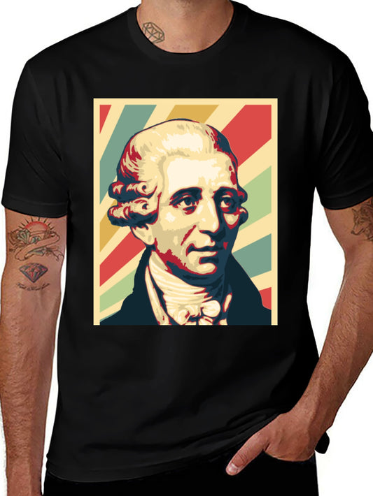 Camiseta Hombre Diseño Clásico Retro