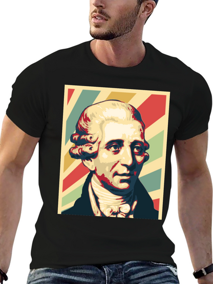 Camiseta Hombre Diseño Clásico Retro