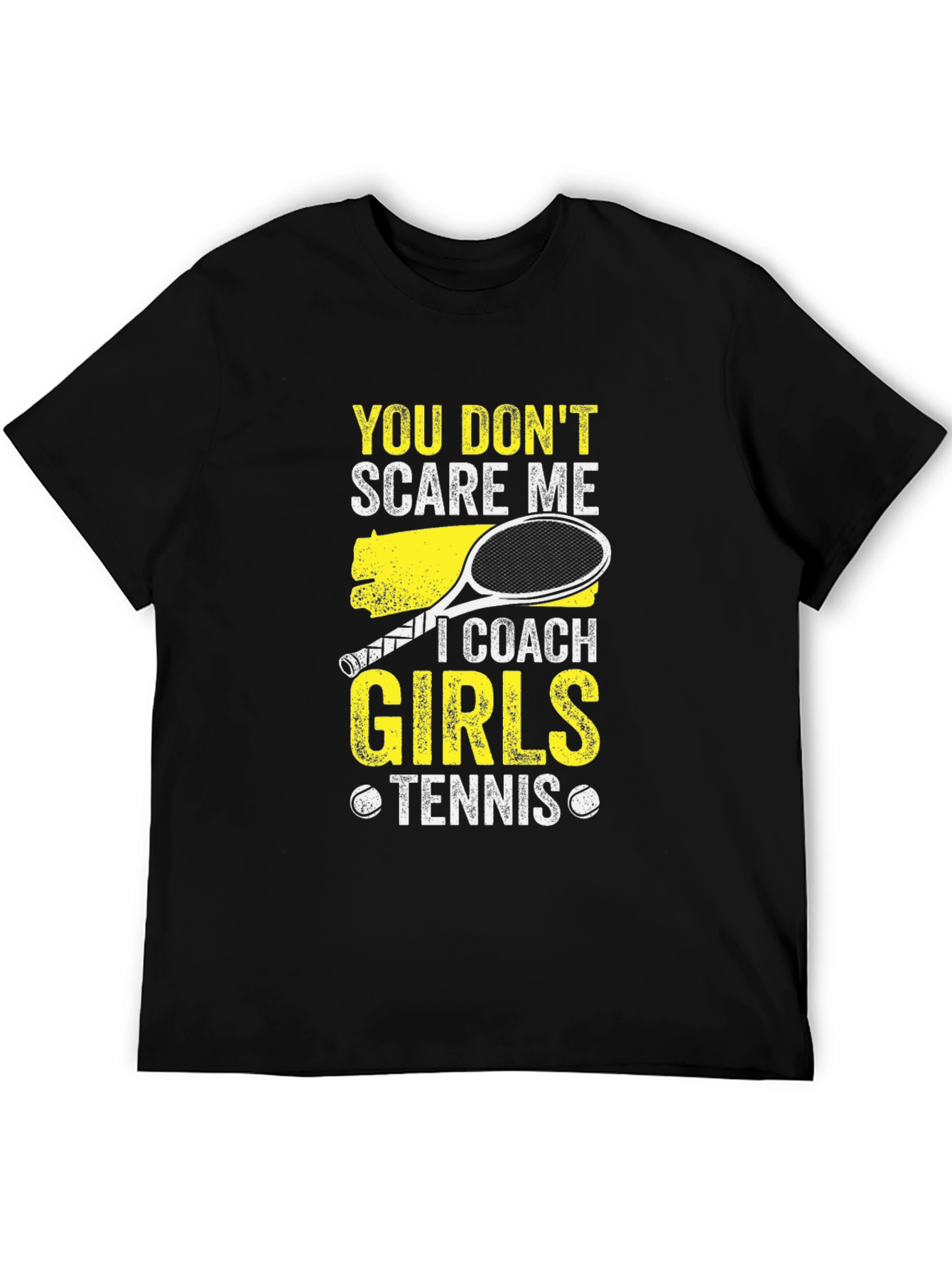 Camiseta Negra Coach Girls Tennis