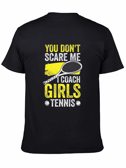 Camiseta Negra Coach Girls Tennis
