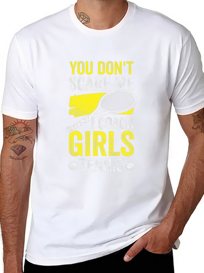 Camiseta Negra Coach Girls Tennis