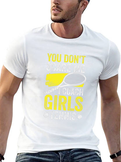 Camiseta Negra Coach Girls Tennis