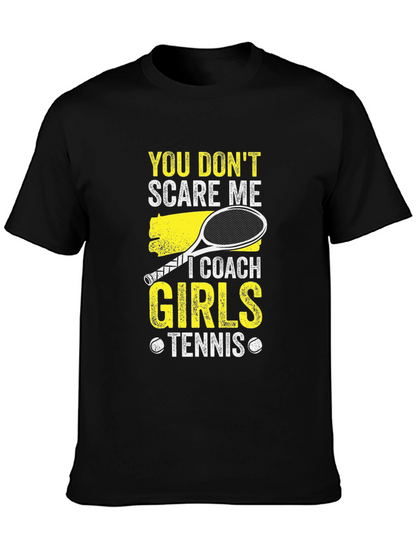 Camiseta Negra Coach Girls Tennis